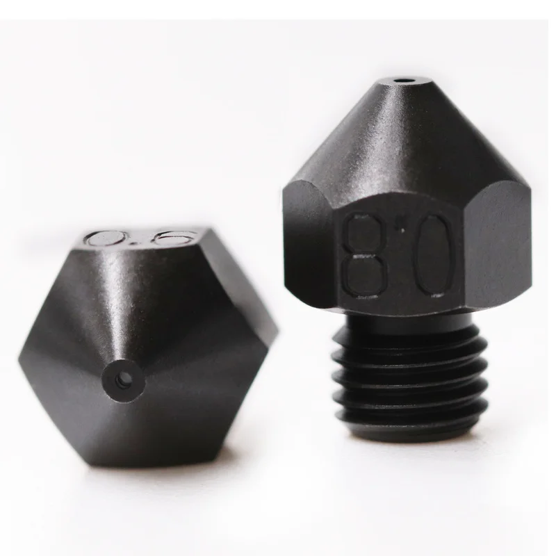 CR-10S pro Hardened steel Nozzle High temperature printer1.75MM J-head cr10S PRO heat block hotend Thread m6 CR-10S pro Hardened steel Nozzle High temperature printer1.75MM J-head cr10S PRO heat block hotend Thread m6