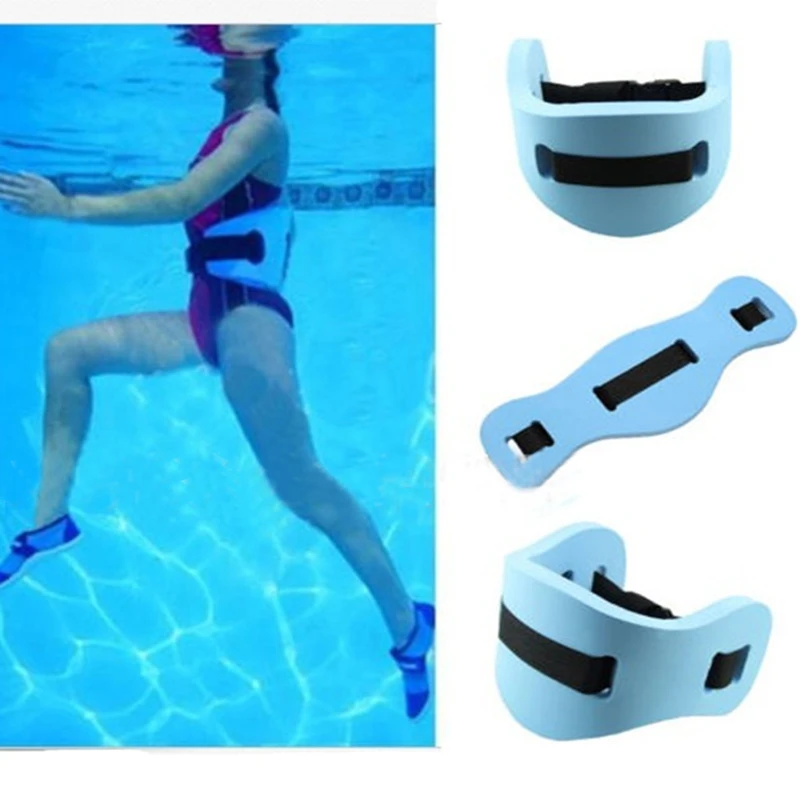 

62x22x2.5cm EVA Swim Ring Adjustable Back Foam Swimming Learner Belted Waist Float Board Adult Children Board Mattress New