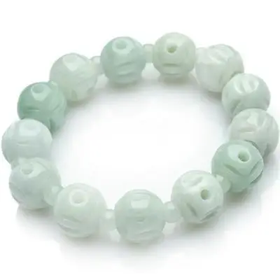 Zheru Jewelry натуральный бирманский жадеит светильник-зеленый полый пастельный