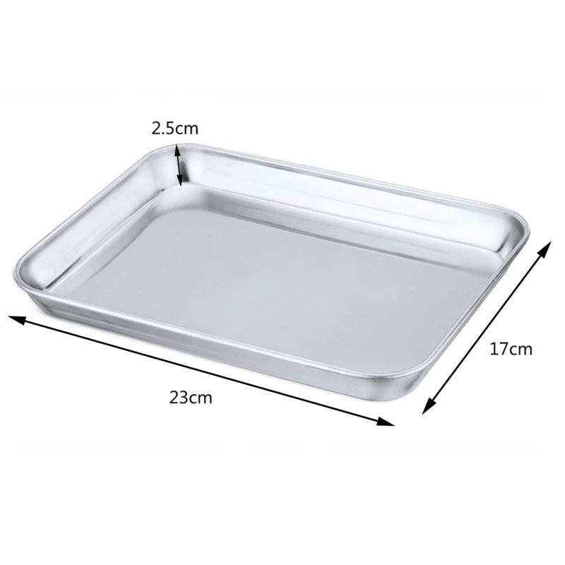 Baking Sheet and Cooling Rack Set Stainless Steel Cookie Healthy & Non Toxic Rustproof Easy Clean Dish | Дом и сад