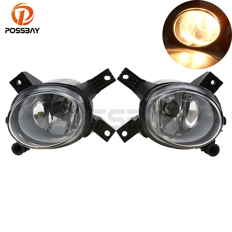 Автомобильные передние фары POSSBAY противотуманные для Audi A4 B7 2005 2006 2007 2008