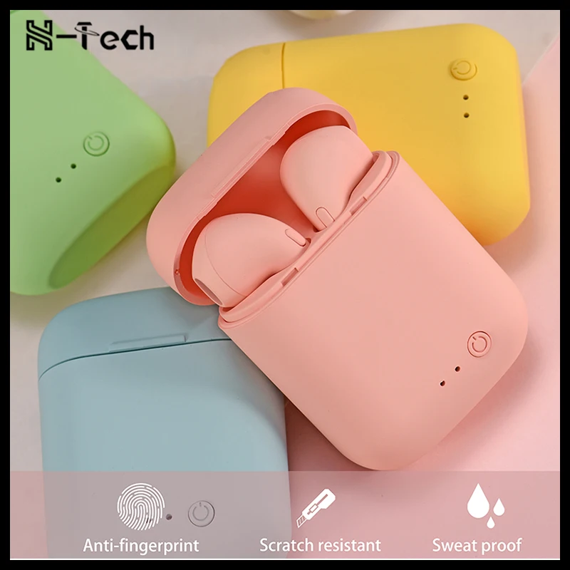 Наушники BOHM Mini 2 TWS Bluetooth 5 0 матовые наушники вкладыши Macaron с микрофоном зарядная