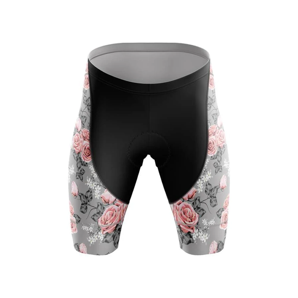 Экзотические розы летние женские велосипедные шорты дышащие гелевые подкладки |