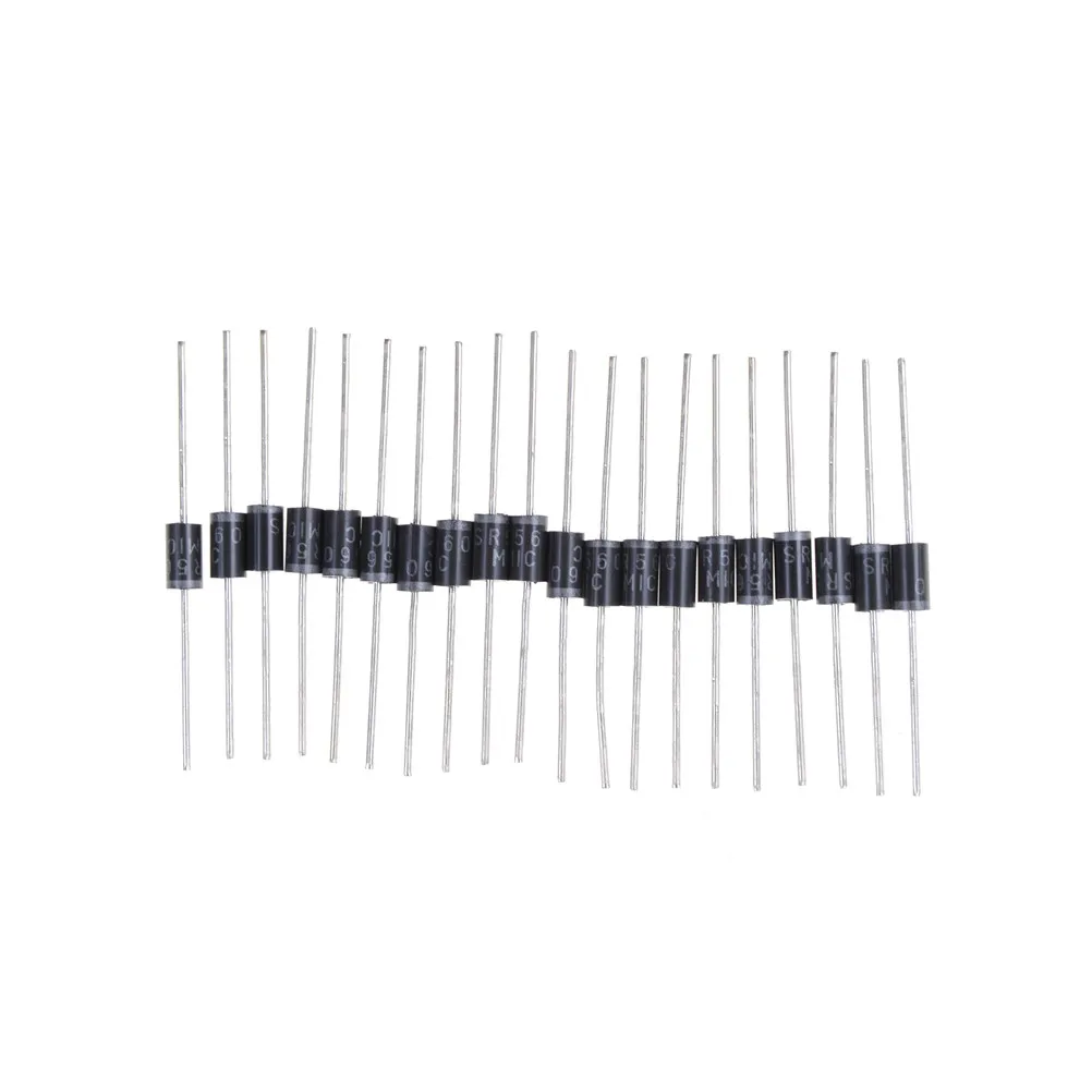 ZLinKJ New arrival 20pc Schottky Barrier Rectifier Diode 60V 5A SR560 top quality | Строительство и ремонт