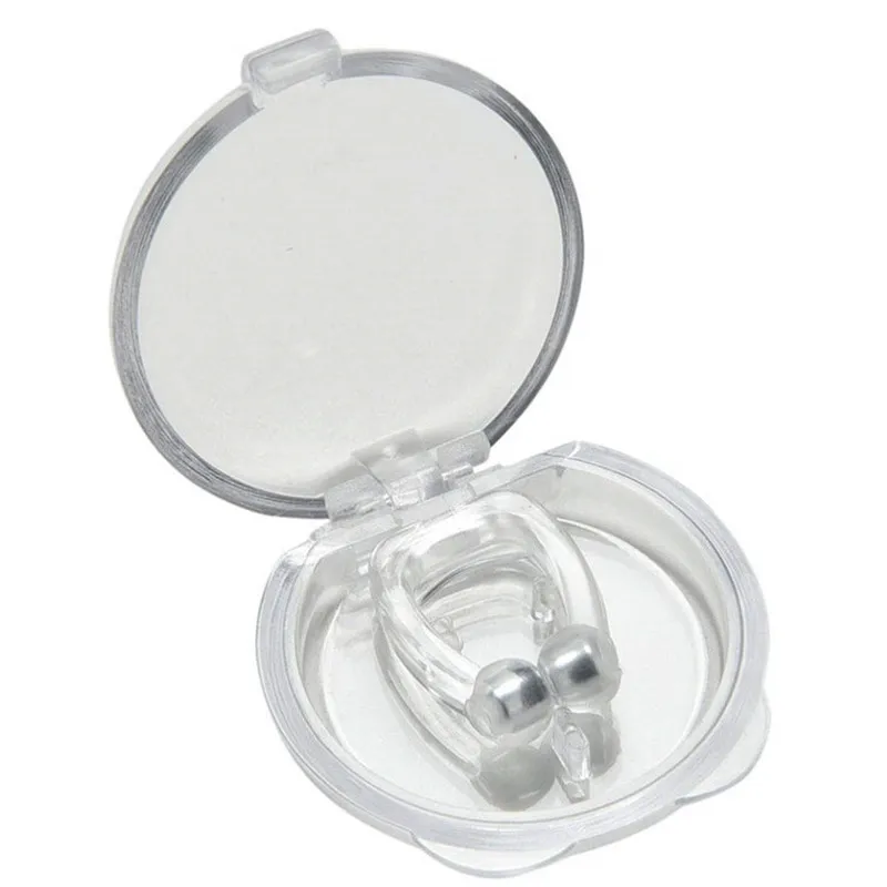 Магнитное Силиконовое устройство для предотвращения храпа с чехлом | Красота и