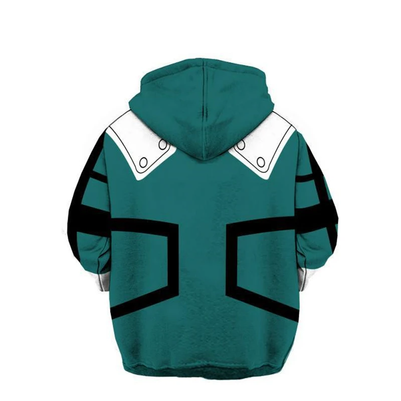 Мой герой Academy Deku Midoriya izku косплей костюм толстовки пальто Аниме Boku no Hero Academy толстовки