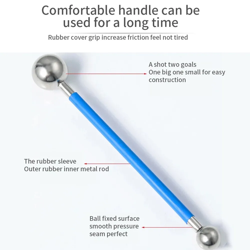 

4 Psc Tile Pressed Ball Stick Floor Beauty Joint Tool Joint Filling Steel Ball Ceramic Tile Joint Pressing Rod Beautiful Seams