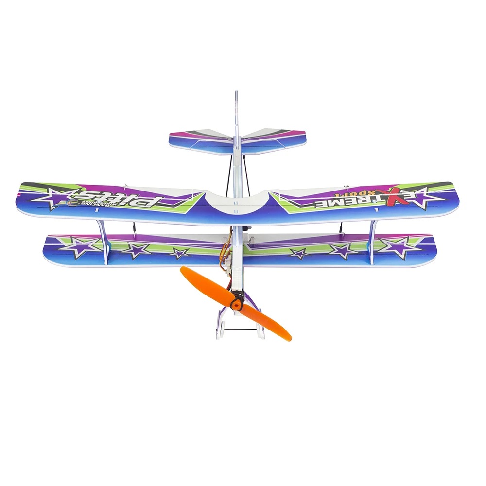 Фото Micro Indoor PP Foam KIT Спортивный 3D биплан 450 мм Размах крыльев Pitts Легкая модель радиоуправляемого самолета RC МОДЕЛЬ HOBBY TOY ГОРЯЧАЯ ПРОДАЖА PLANE №5
