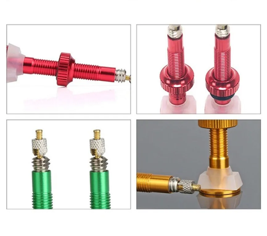 MTB Mountain Bike Road Bicycle Aluminum Alloy Carbon Rim Tubeless Valve French Presta F/V 40MM 60MM Sclaverand | Спорт и развлечения