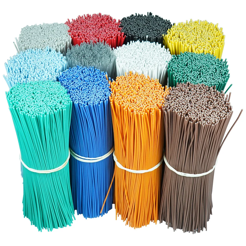 100PCS Gardening Cable Ties Reusable Round Iron Wire Twist Tie for Support Flower Plant Climbing Vines DIY Coated Fix Strings - купить по