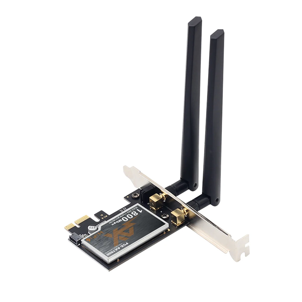 

Dual Band Network Card 2.4/5GHz Bluetooth-Compatible Wireless Adapter WiFi 6 for Intel Card Networking Accessories