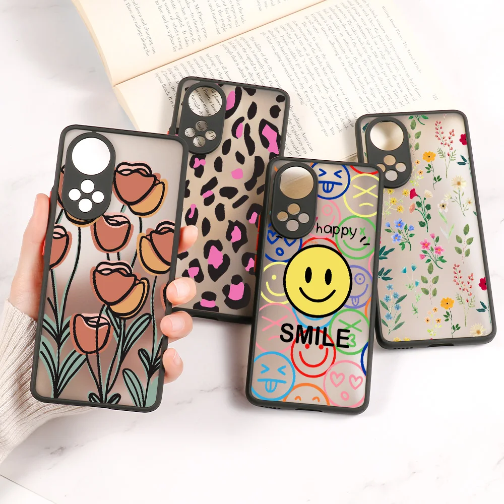 Honor 8A Case for Honor 50 Coque Luxury Cover for Huawei P30 Lite P40 Pro 70 8X 60 9A 20 10X P50 Nova 5T P Smart 2021 Cases Hard