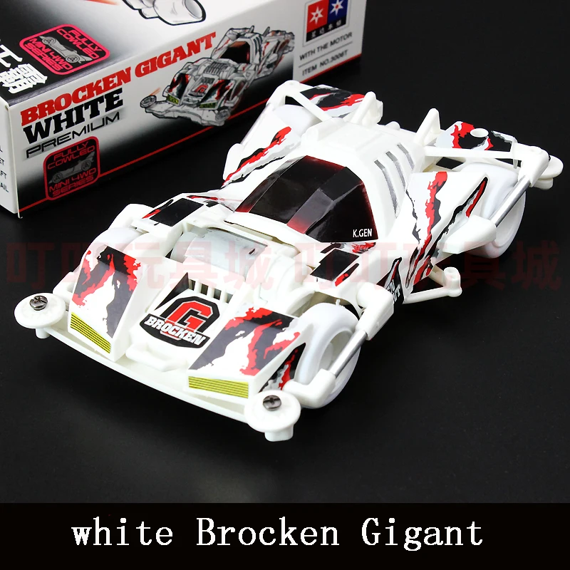 Xing Da 1/32 Mini 4WD автомобили откидные гигантские с FM шасси белые/черные