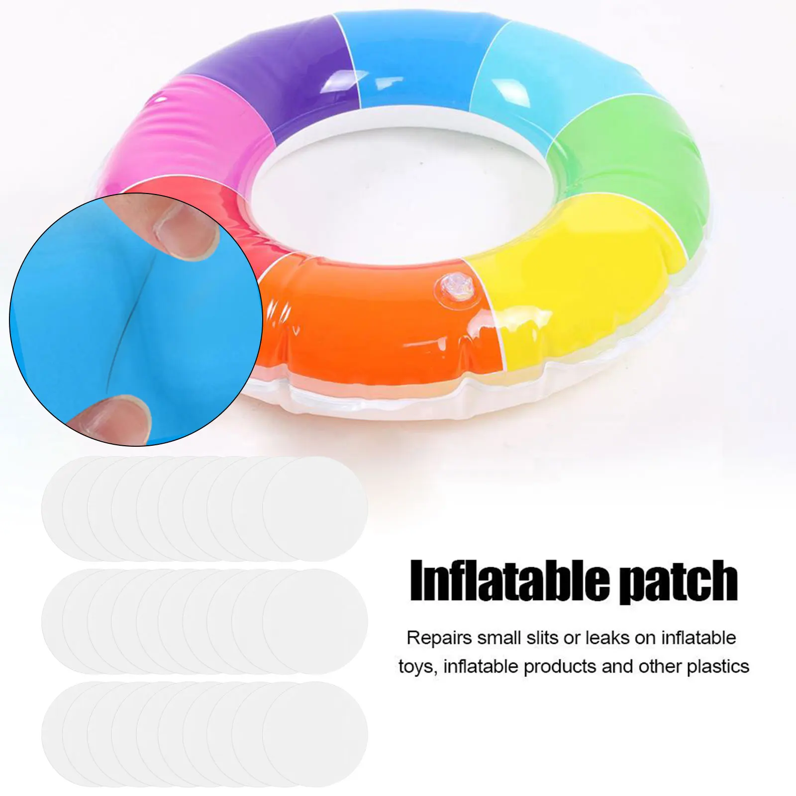 

Набор для ремонта пластырей для бассейна, самоклеящиеся ремонтные пластыри, ремонт детских воздушных матрасов, инструмент для ремонта плас...