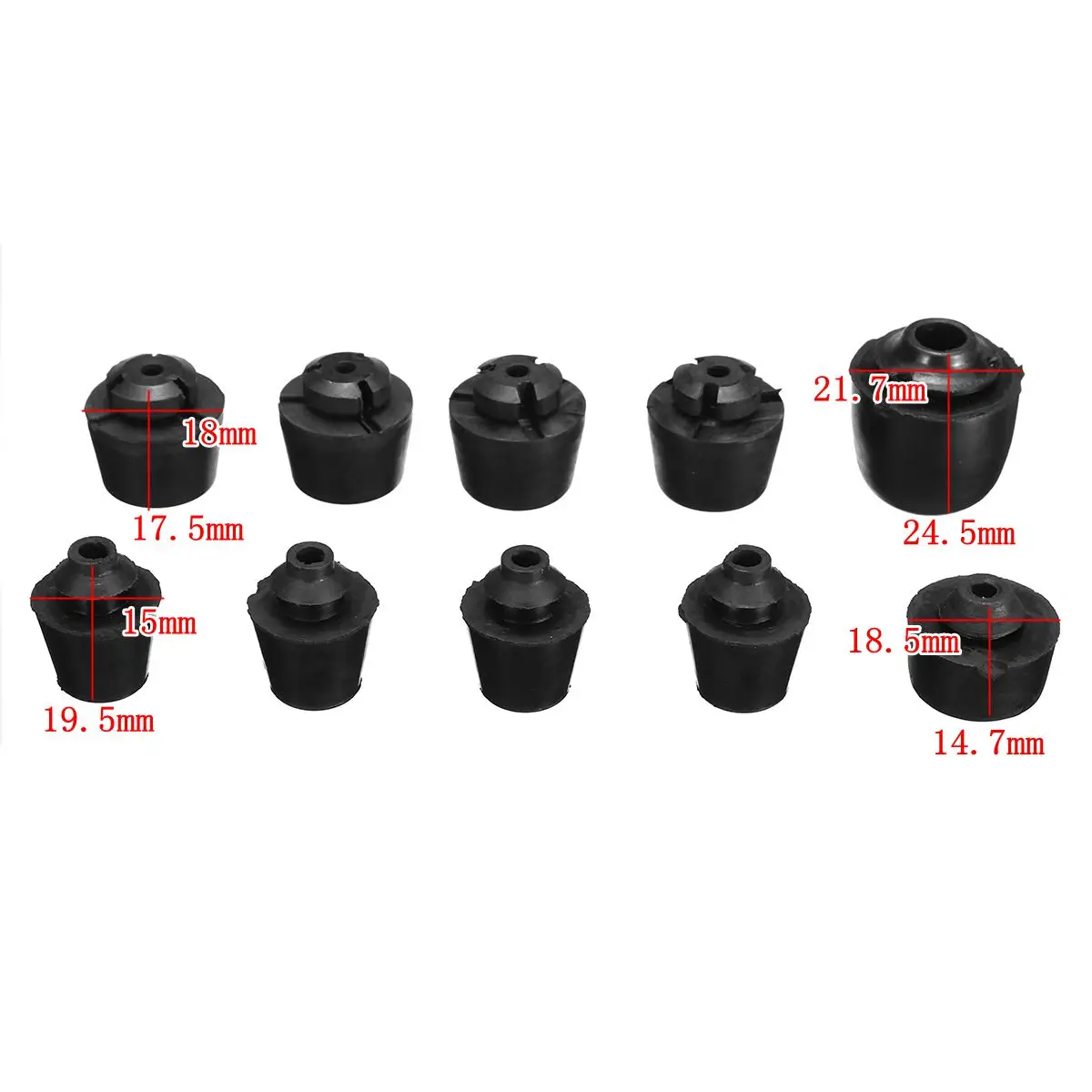 10 шт. демпфер для автомобильной двери буферная подушка анти-шок резиновая стопа