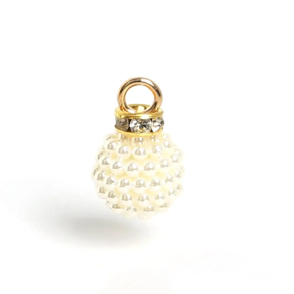 10 шт. пластиковые бусины из АБС пластика с имитацией жемчуга Подвески сплава