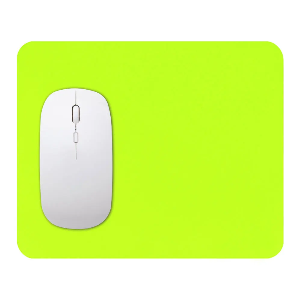 

Fashion Solid Color Anti-Slip Mouse Mat Mousepad Laptop Computer Accessories