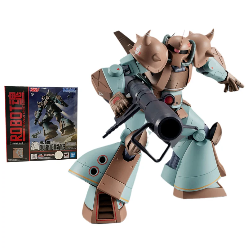 

Bandai Gundam Model Kit Anime Figure ROBOT Soul IMS-07H Gouf Flight Test Type Genuine Model Action Toy Figure Toys for Children