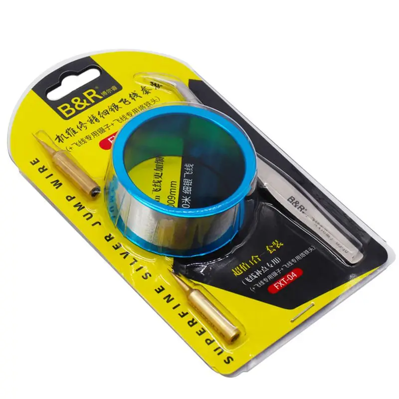 Сверхтонкий серебряный комплект летающей проволоки коврик для процессора