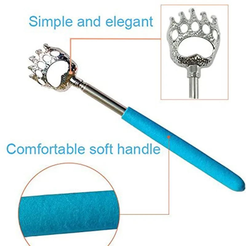 

Back Scratcher Telescopic Scratching Back scratcher Massager Kit Back Scraper Extendable Telescoping Itch Health Products Hackle
