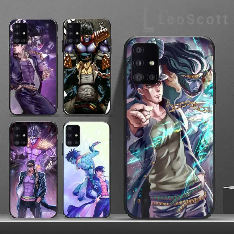 

JoJo Bizarre Adventure Phone Case For Samsung A40 A50 A51 A71 A20E A20S S8 S9 S10 S20 Plus note 20 ultra 4G 5G