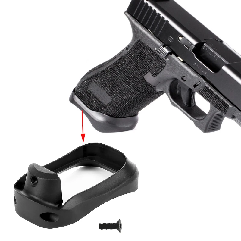 Тактическая CNC алюминиевая ручка с глоком Adater Magwell Pro Plus для Glock 17 17L 22 24 31 34 35 37 подставка