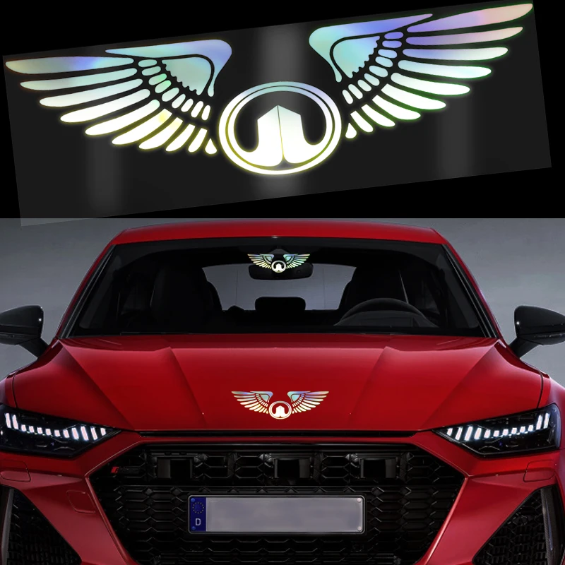 

1pcs Car Emblem Stickers Car Decoration Auto Decal for Great Wall Accessories Hover H3 H5 M4 Poer Pao Voleex C30 Wingle 5 Florid
