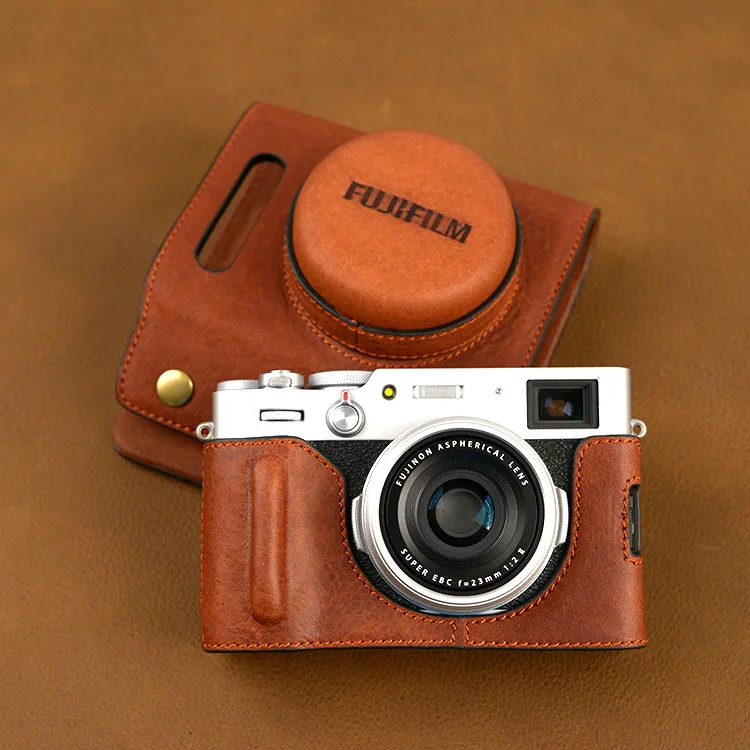 Дизайн для FUJIFILM X100V Fujinon ручная работа натуральная кожа Полная защита сумка