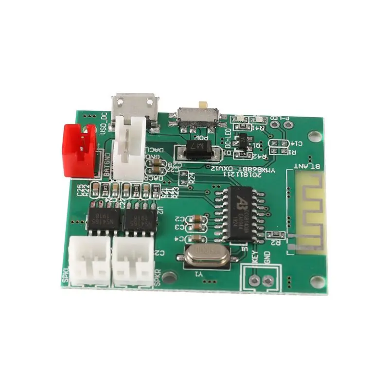 5V 2x5W 2A Плата усилителя аудио компонент PCBA пластина модуля для Bluetooth