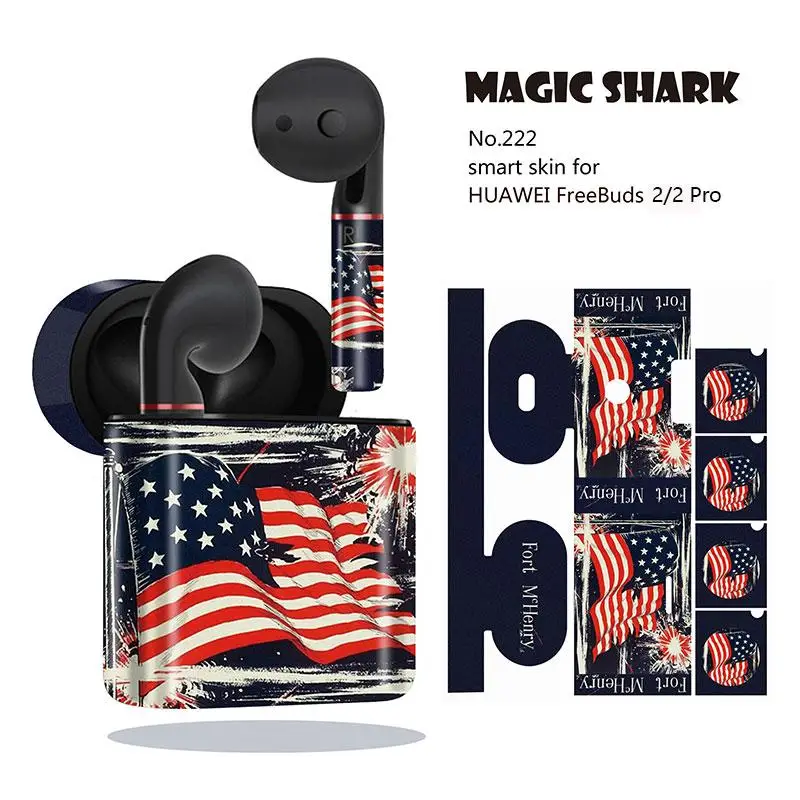 Новинка 100% чехол-наклейка с принтом в виде черепа орла флага США защитный чехол