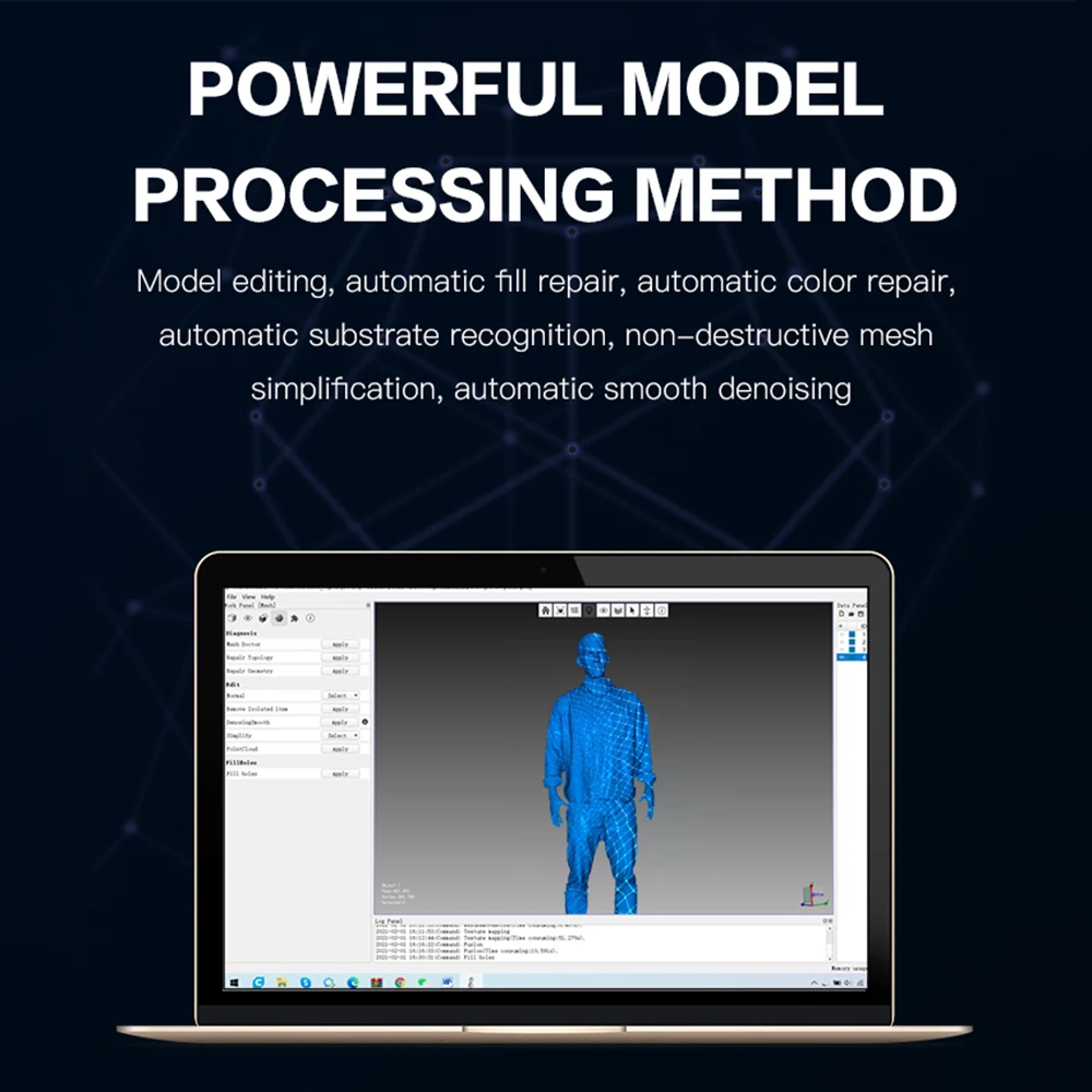 

Creality CR-SCAN01 3D Scanner 3D Modeling Scanner High Precision Support OBJ/STL Output for 3D Printing Industrial