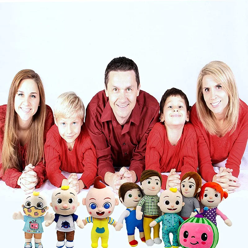 Cocomelon плюшевые игрушки музыкальные куклы JJ для сна девочек Мягкие Аниме Плюшевые