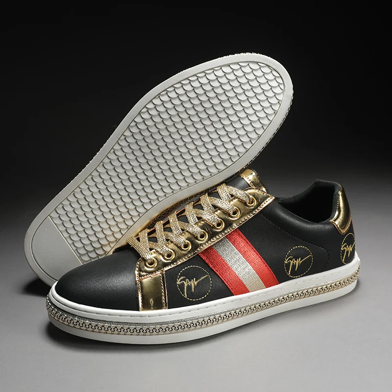 2019 Новинка Мужская модная обувь модные мужские повседневные кроссовки роскошные