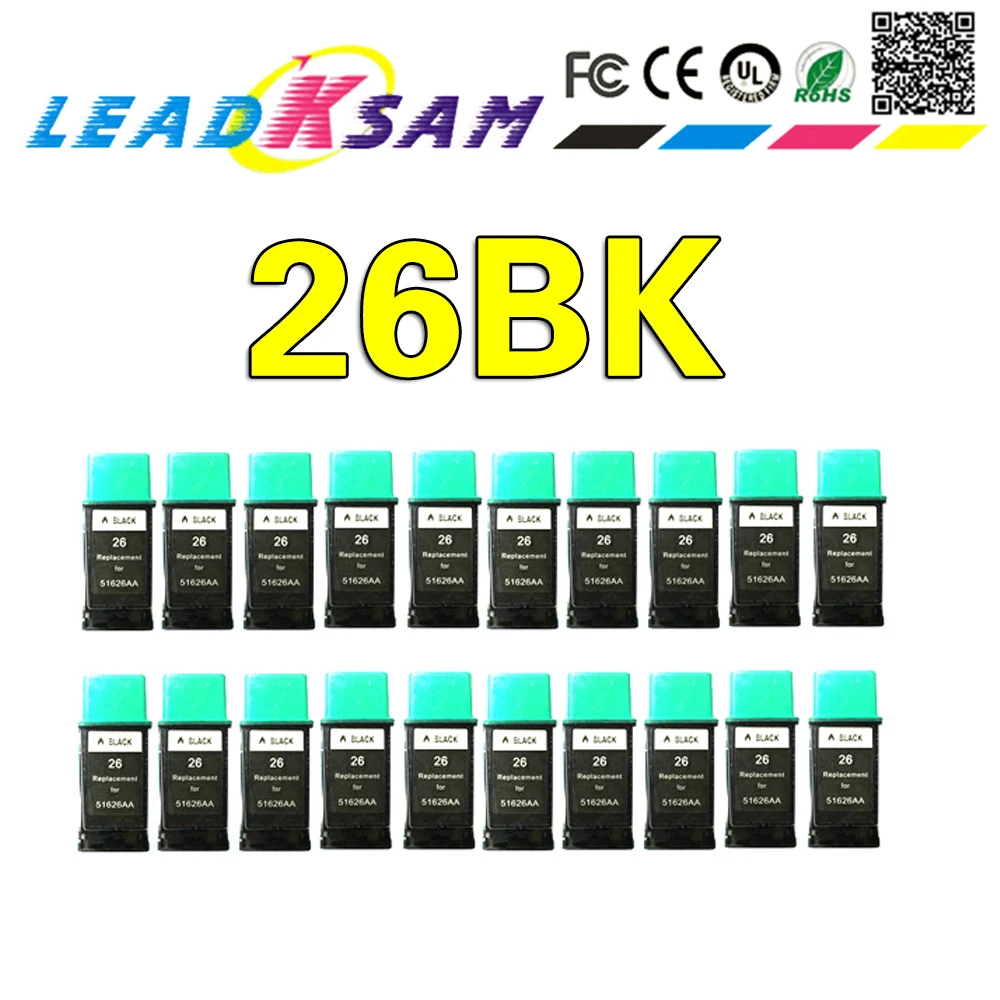 Горячая Распродажа 26BK совместим с картриджем принтера hp 26 51626A для hp26 DeskJet