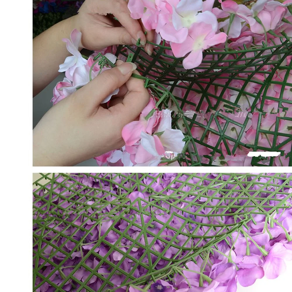 Настенные пластиковые панели с искусственными цветами для домашнего декора