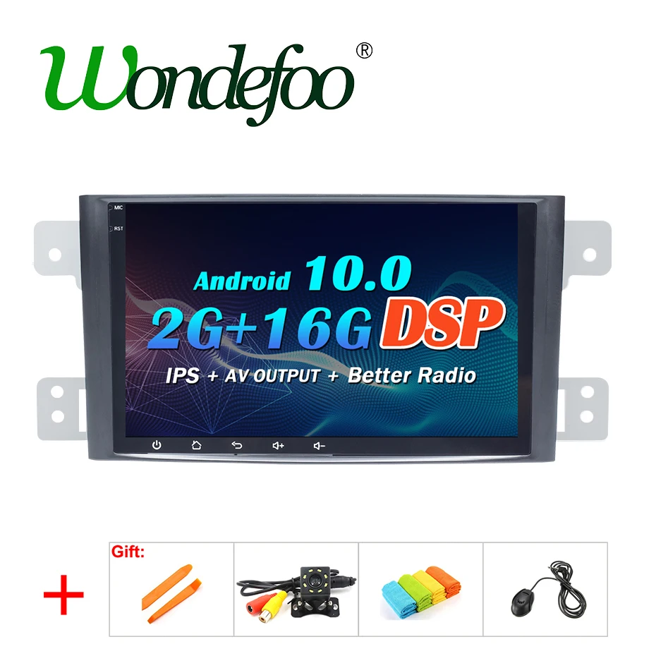 Wondefoo автомобильное мультимедийное радио DSP IPS Android 9 0 для Suzuki Grand Vitara Escudo 2005 2012 | Автомагнитолы -4000288259289