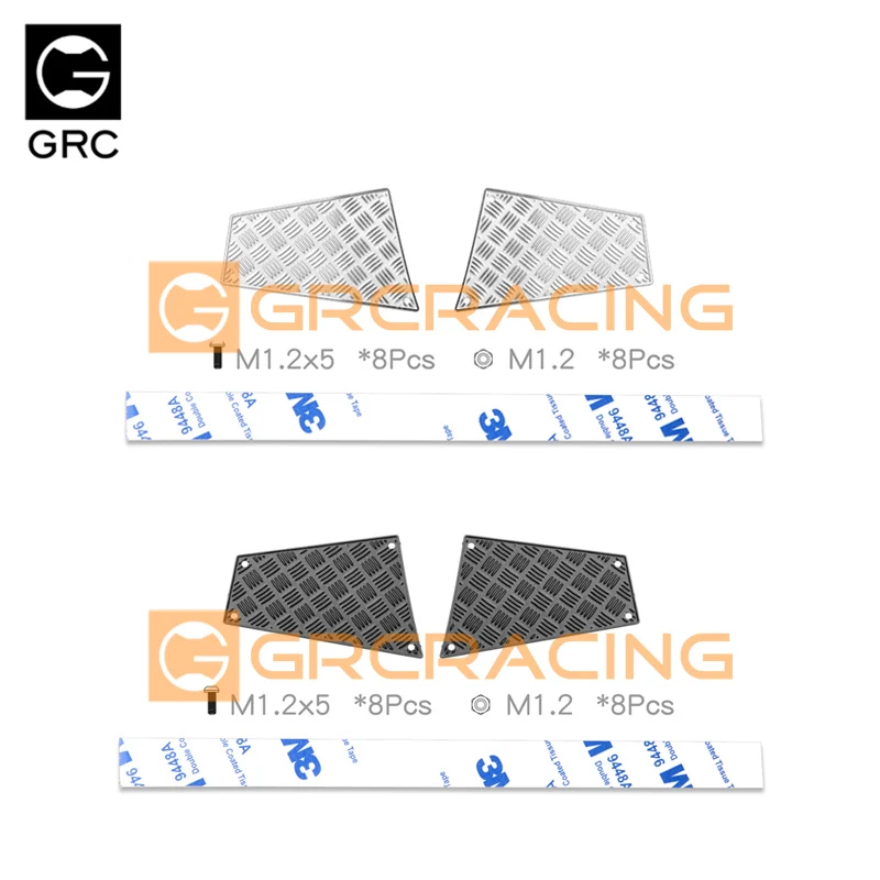 Металлический декоративный Алмазный лист GRC для TRAXXAS TRX4 Defender RC4WD D90 D110