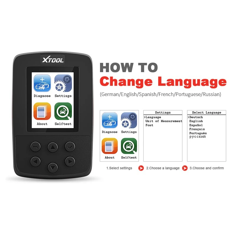 XTOOL SD100 полный OBD2 считыватель кодов диагностические инструменты автомобильные