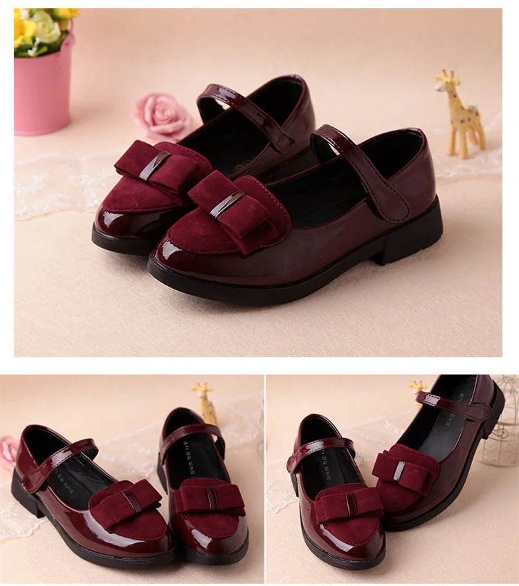 Fashion Casual Soft Leather Girls Baby Sandals Breathable Pure Color Simple Flat Non-Slip Outdoor Kids Leisure Childrens Sandals