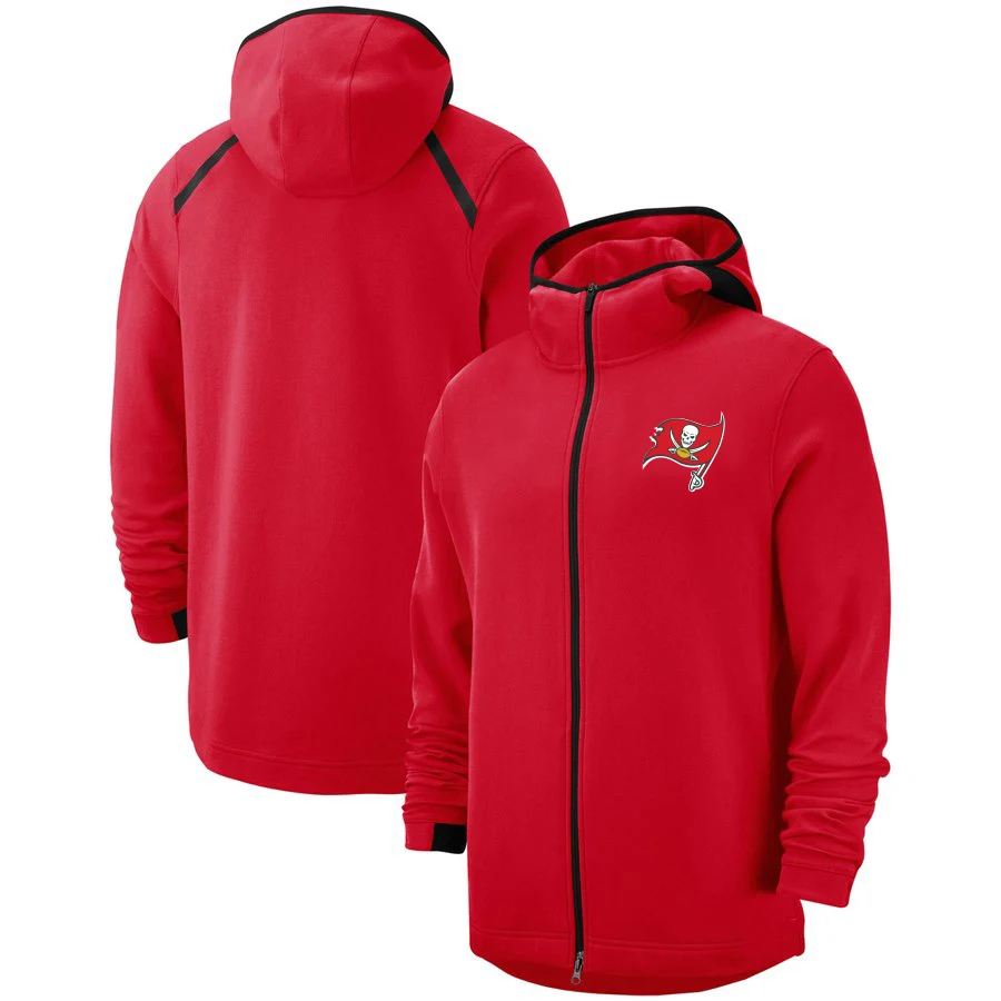 

Men's Tampa Bay Daily Training Sweatshirt Buccaneers Showtime Therma Flex Performance Full-Zip Hoodie