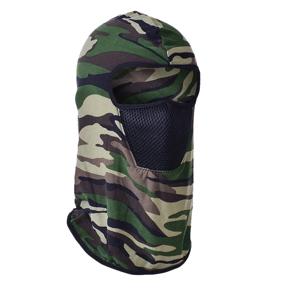 Мотоциклетная Балаклава маска для лица теплая ветрозащитная дышащая страйкбола