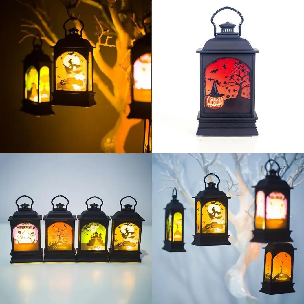 Светодиодный подвесной фонарь лампа для Хэллоуина винный праздник вечерние