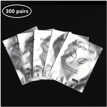 10/300 pairs Disposable Eyelash Pads Eye Gel Patch Under Eye Pads Lint Free Lashes Extension Mask Ma