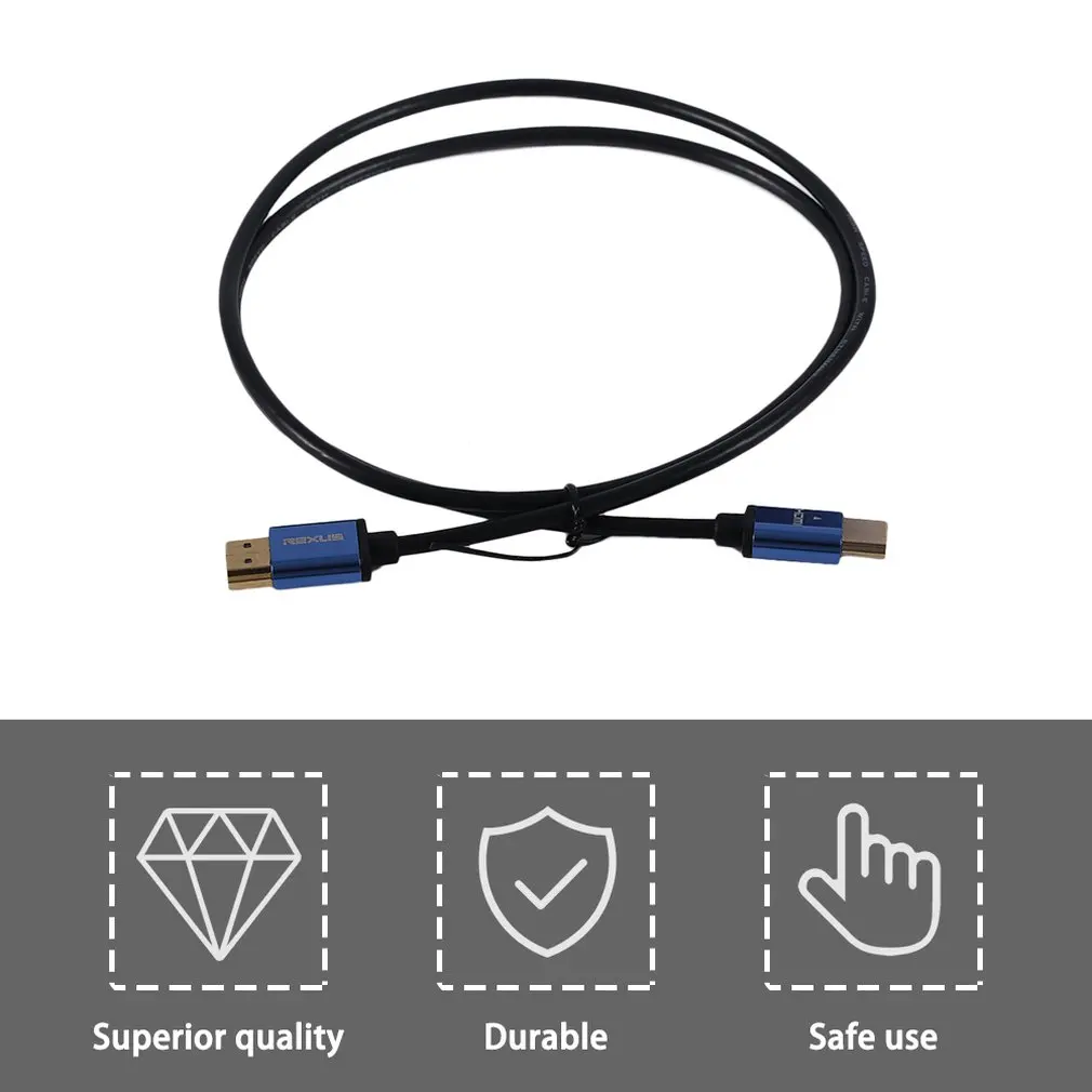 1 м/3 м/5 м/10 м супер длинный кабель HDMI из алюминиевого сплава штекер к мужской супер высокоскоростной HDMI кабель Ethernet 3D 4 к черный