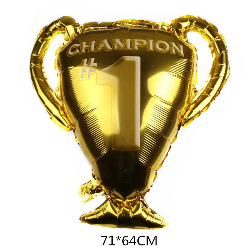 18 дюймов Баскетбол Футбол теннис Бейсбол трофей Фольга шар спортивную тематику