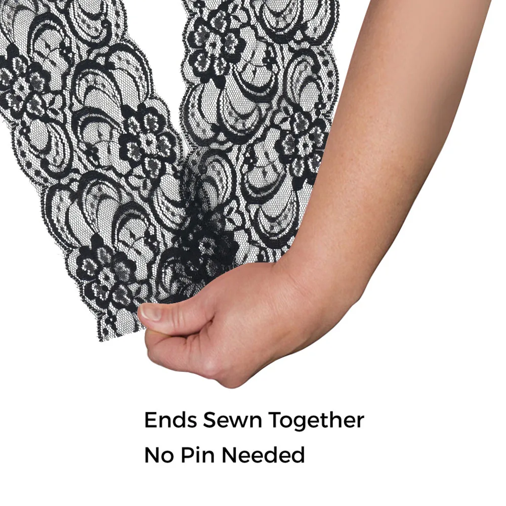 Свадебные подарки украшение невесты для вечерние черный роскошный кружевной