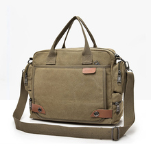 Bolsos Maletín de lona multifunción para hombre...