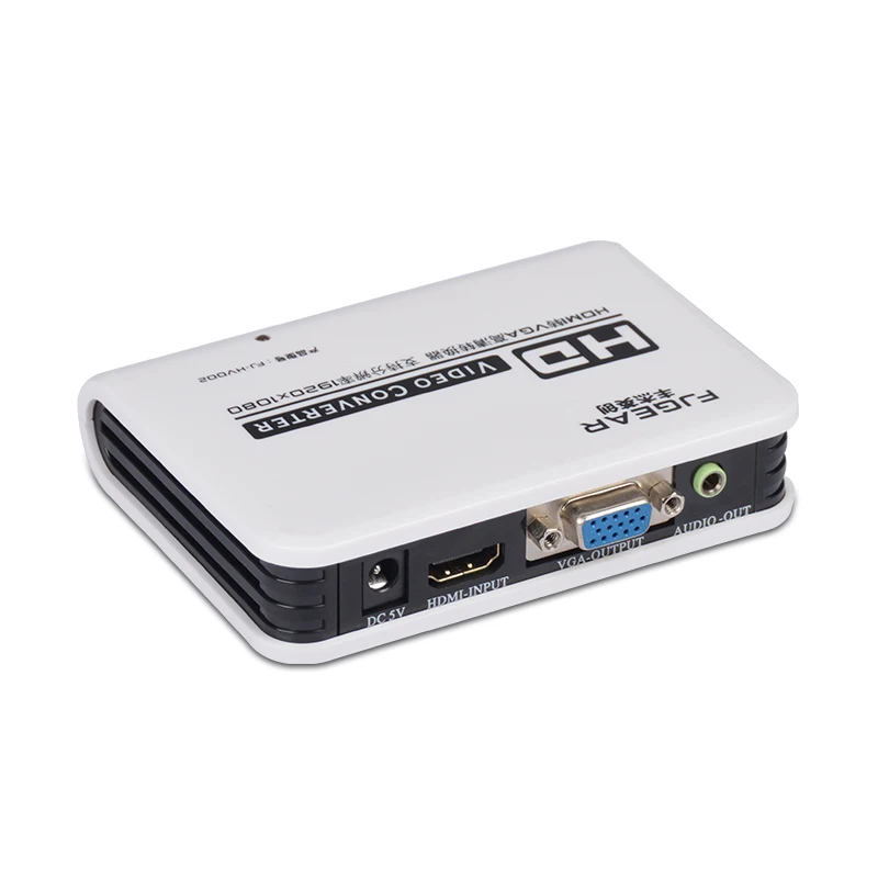 

HDMI to VGA converter audio and video synchronization set-top box millet box connected to display and other HD to VGA