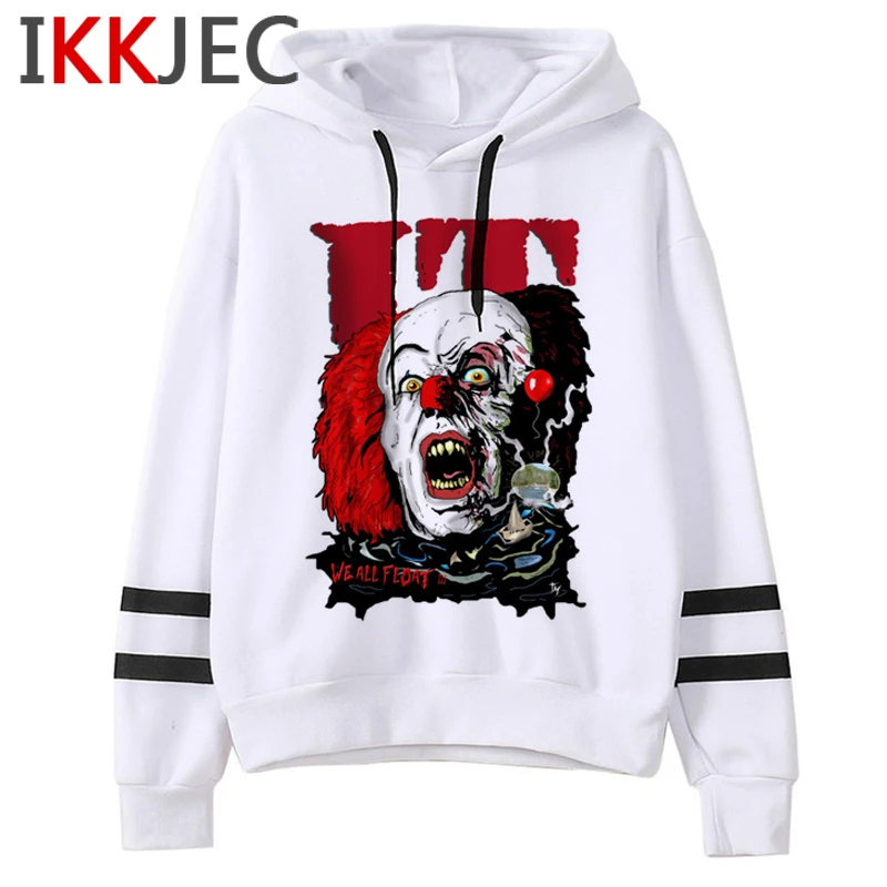 Это клоуны Забавный мультфильм толстовки для мужчин/wo мужчин Pennywise лузер фильм ужасов толстовки повседневное хип-хоп Уличная Толстовка мужской/женский - Цвет: 2705