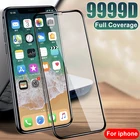 Изогнутое стекло с полным покрытием для iPhone 11 Pro XS MAX XR X, защита экрана, закаленное стекло для iPhone 7 8 6 6s Plus 11, стеклянная пленка